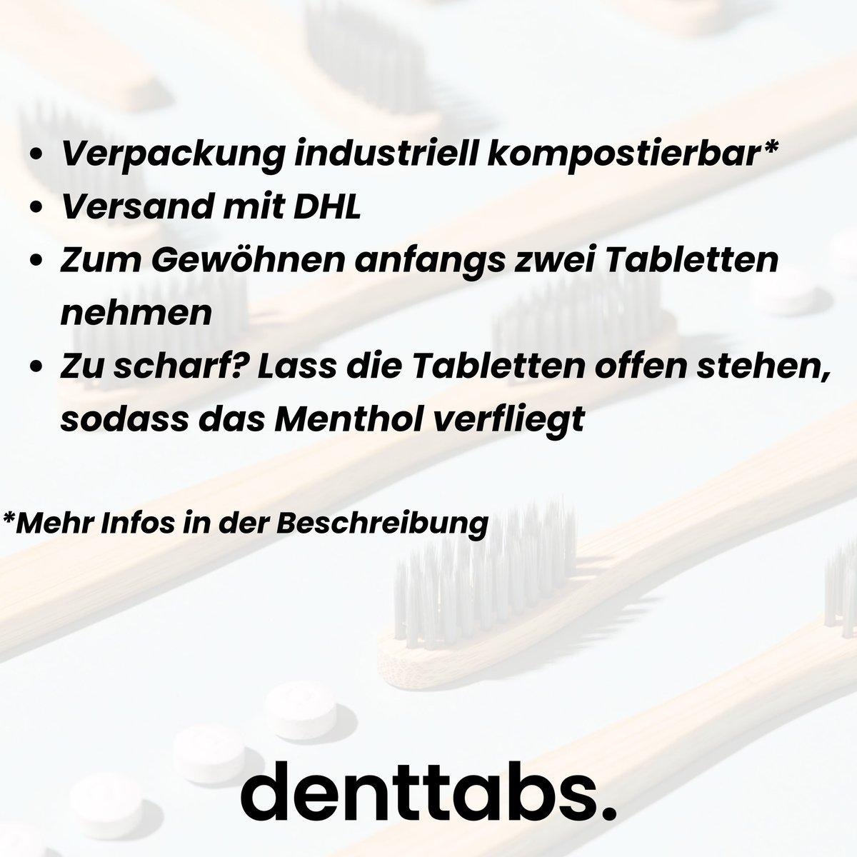 Denttabs Mint Fluoride 6-Month
