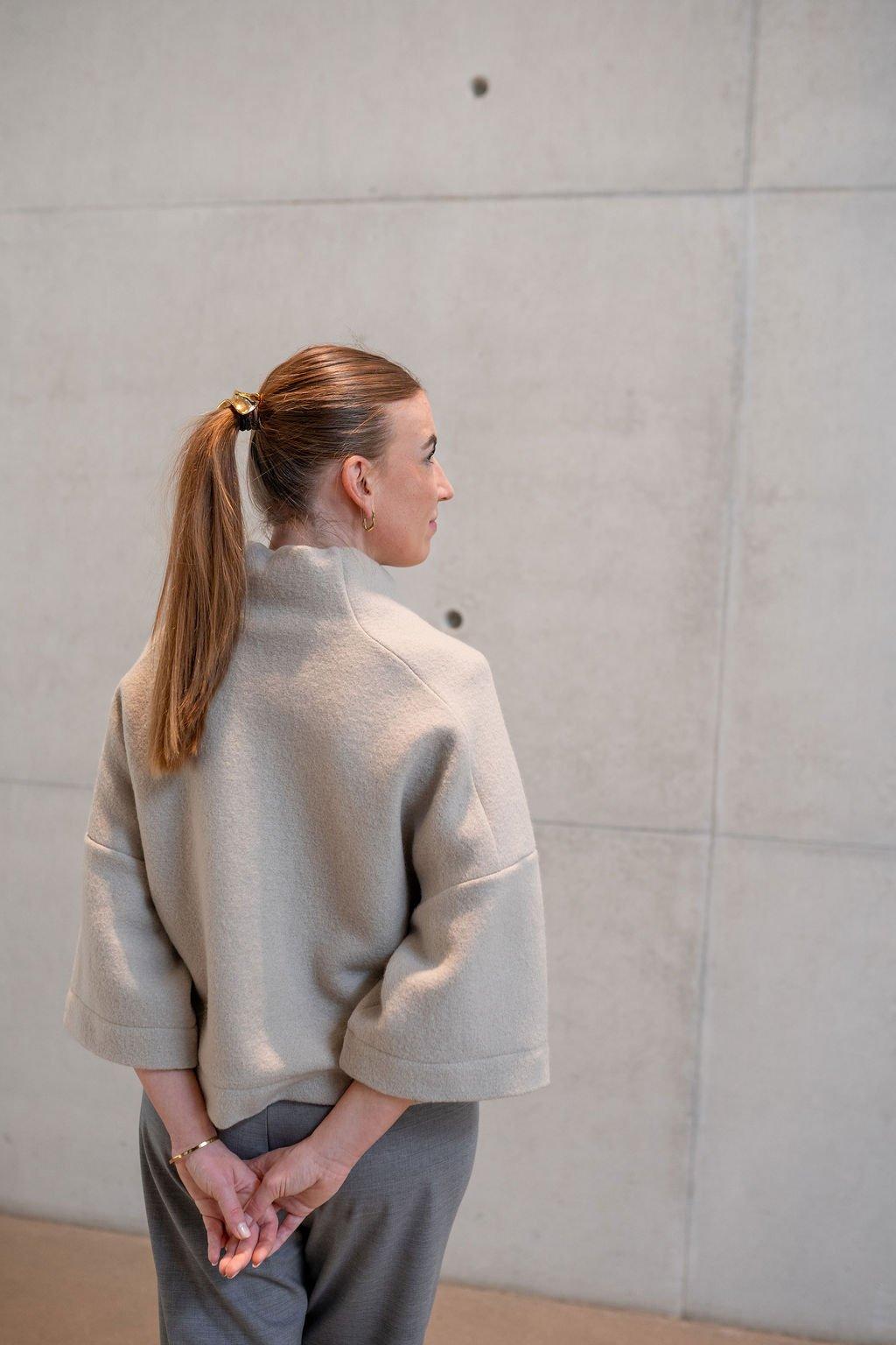 TALV.O almond - Wollpullover