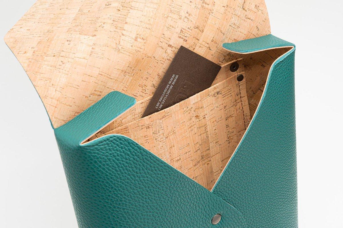 Envelope Backpack Cork Leather
