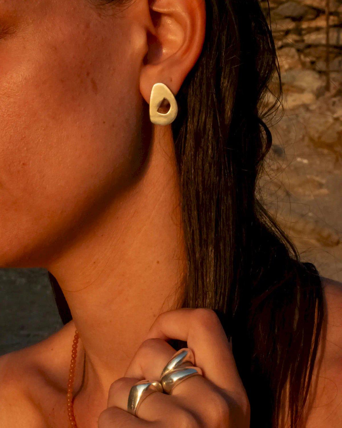 Half Moon Earrings