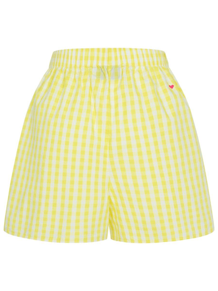 Rose Stripe Poplin Shorts