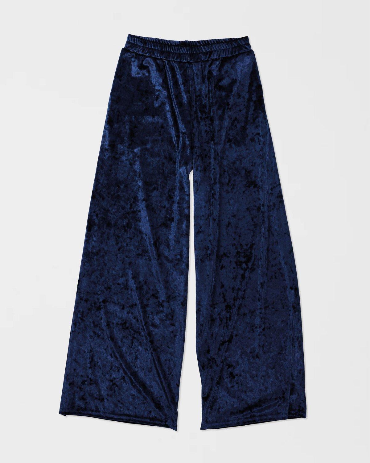 Pocket Pants Crushed Velvet