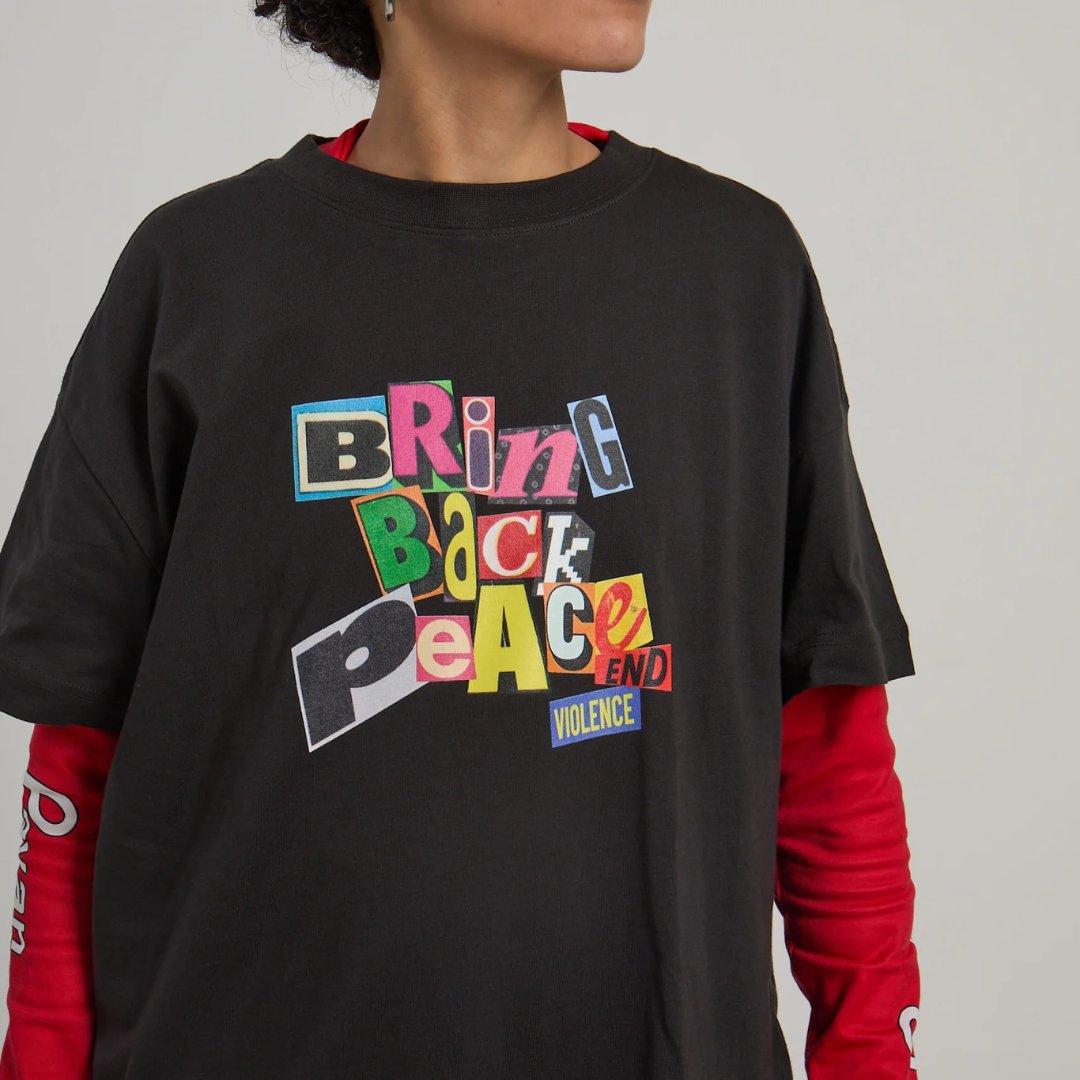 Oversized T-Shirt - Bring Back Peace