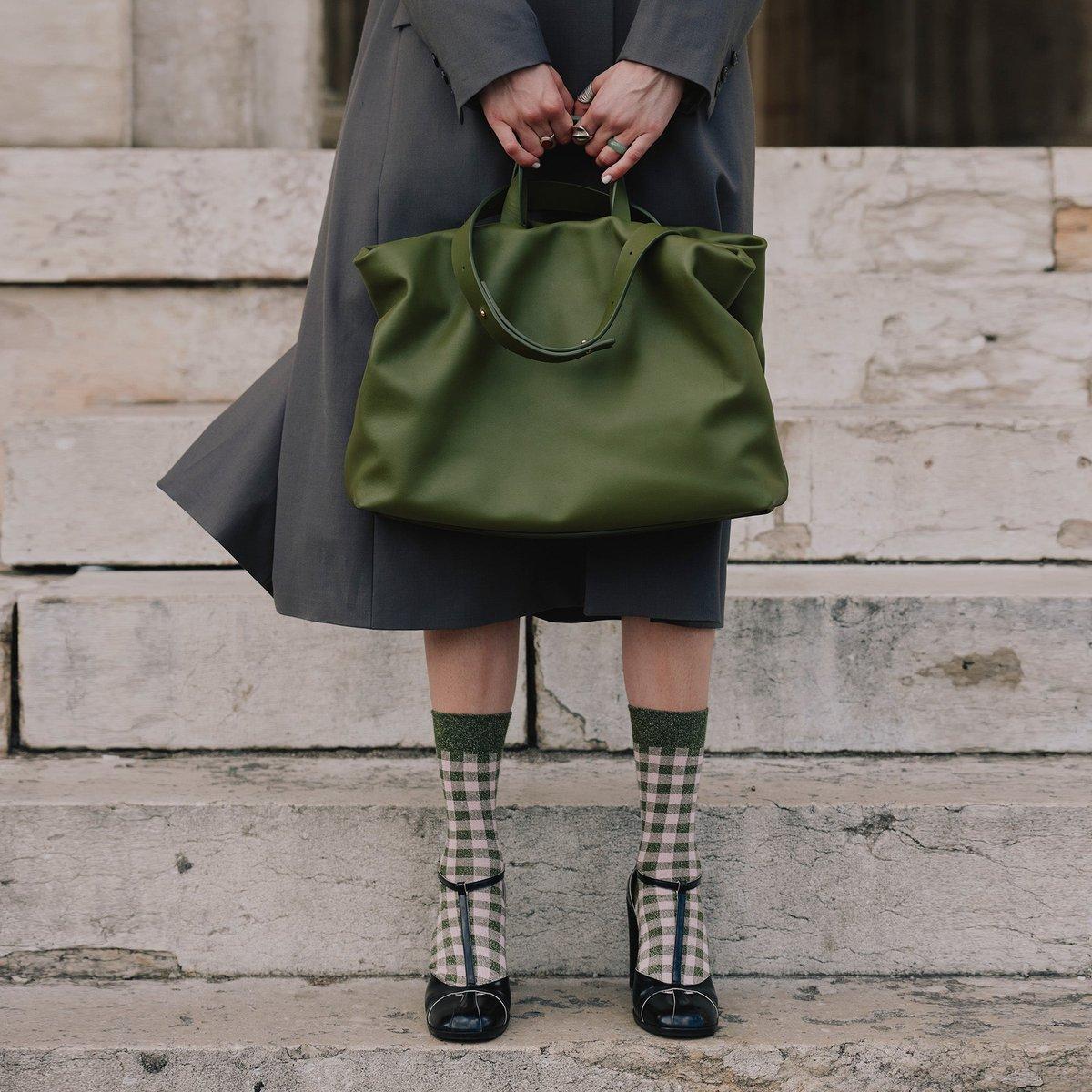 Soft Italian Leather Pouch Bag