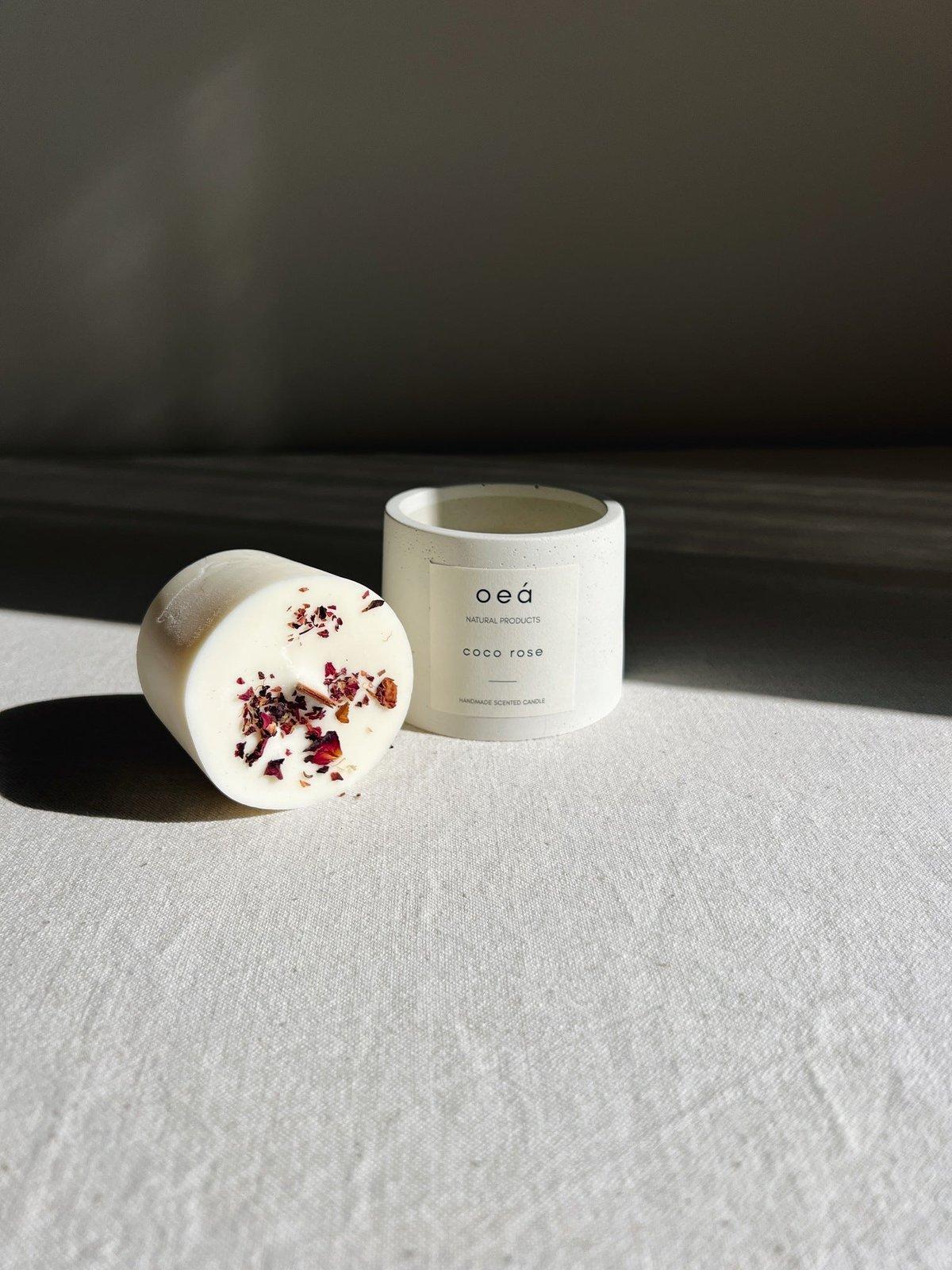 Refill Candle 'Coco Rose' 125g