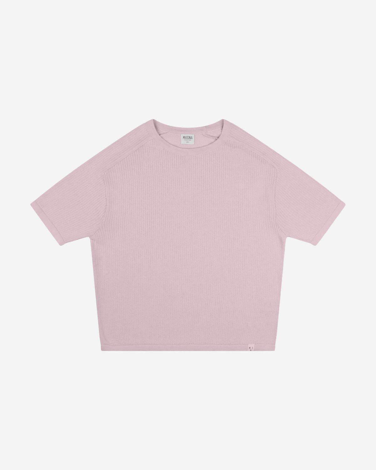 Knit T-Shirt Lavender