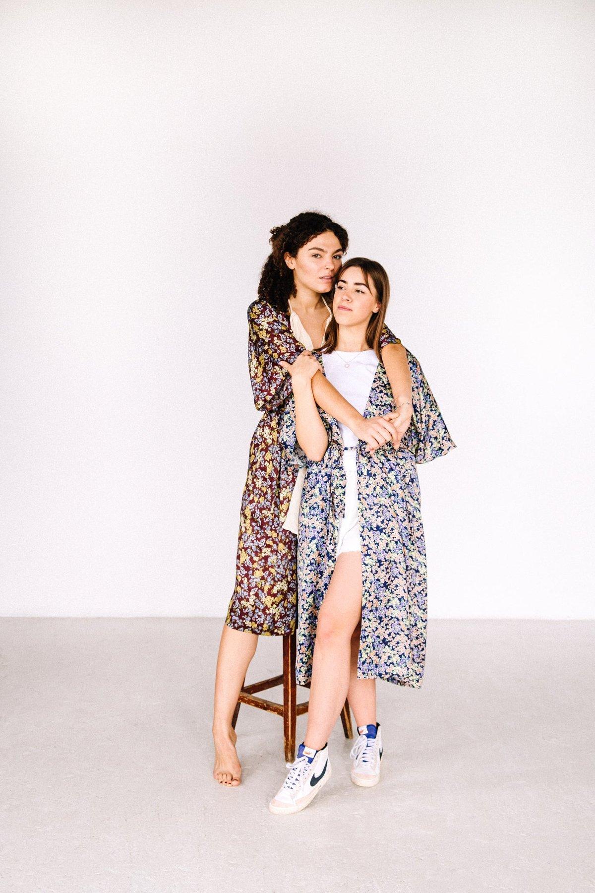 Kimono Estella Navy Blue