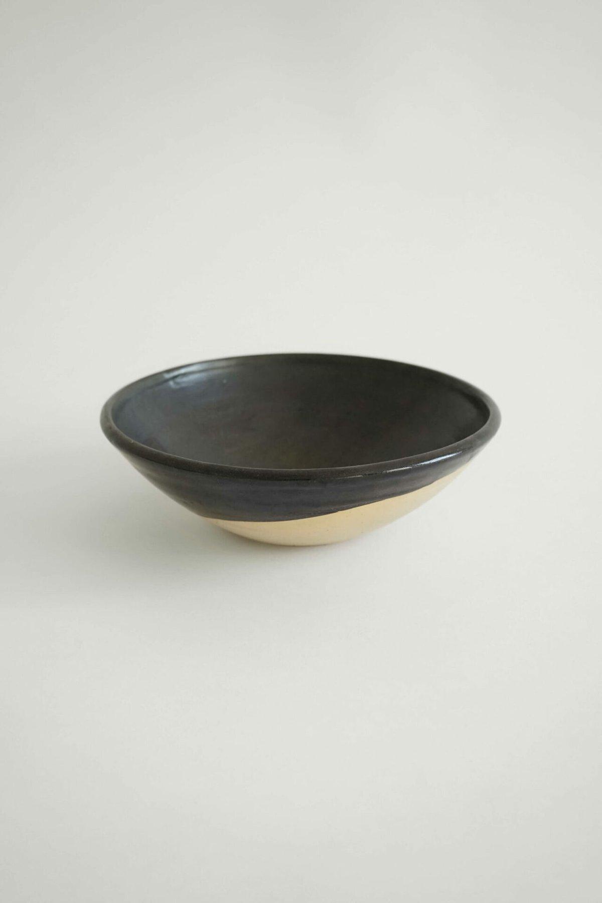 Baba Black Conical Stoneware Bowl