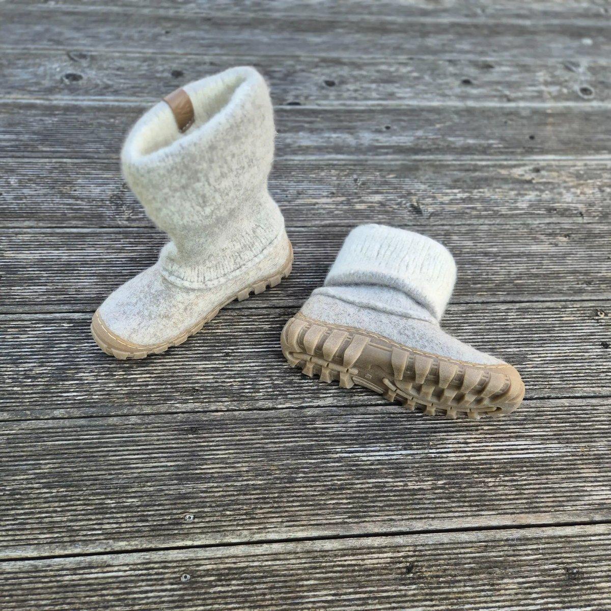 Felted Wool Boots - Flavo