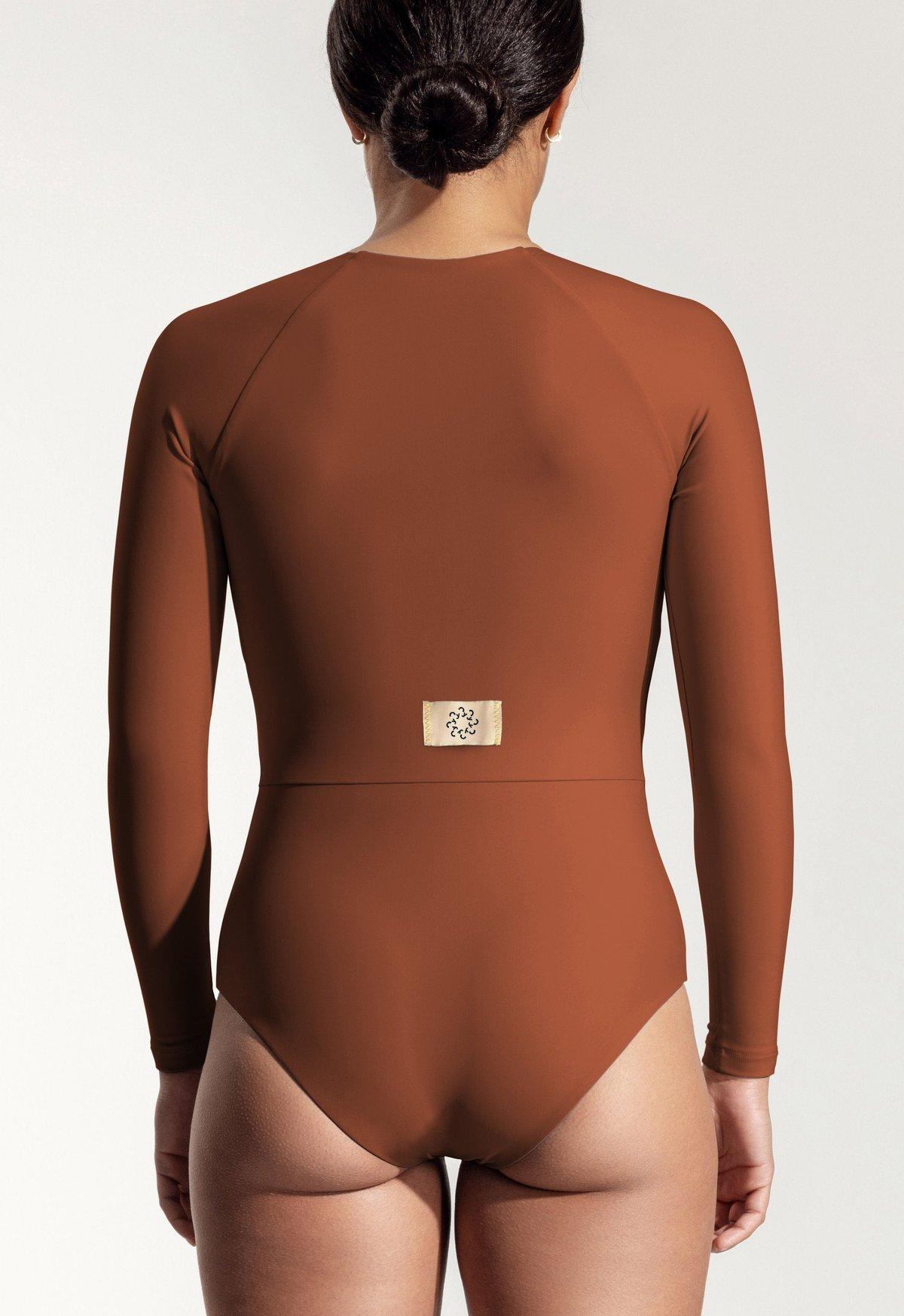 Orfe Brown Surf Swimsuit