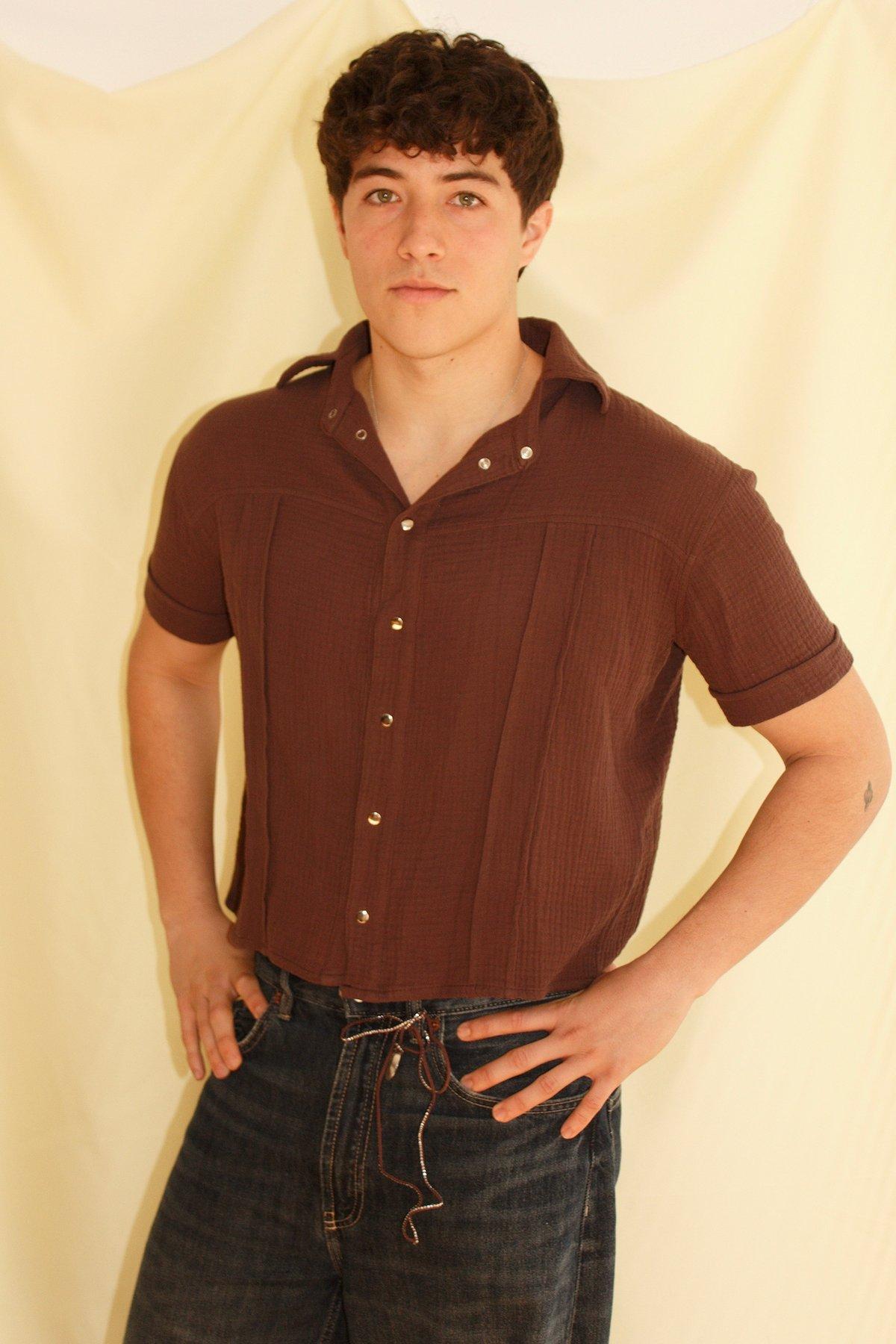 Massi Shirt - Deep Brown