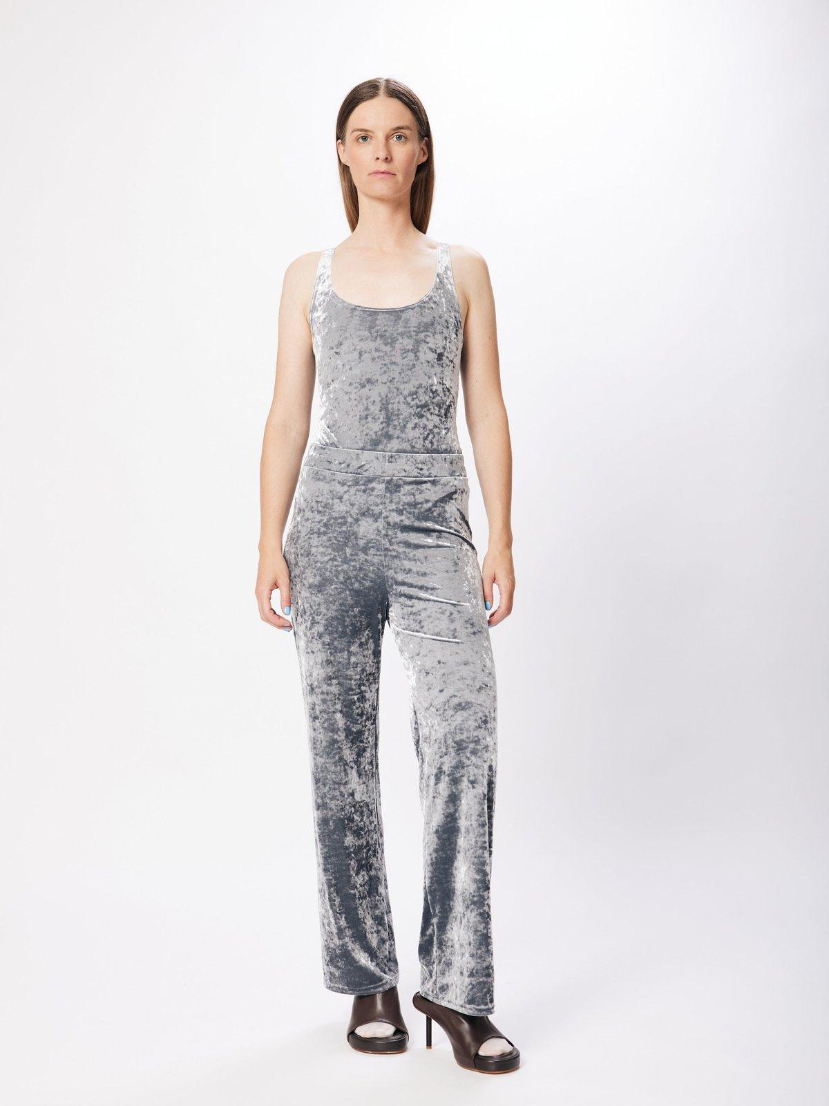 Hammered Velvet Tank Top