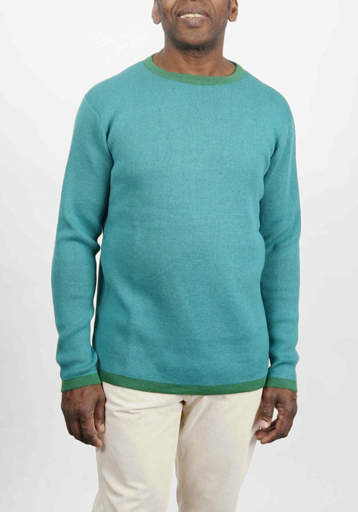 Hockney Sweater Baby Alpaca Green