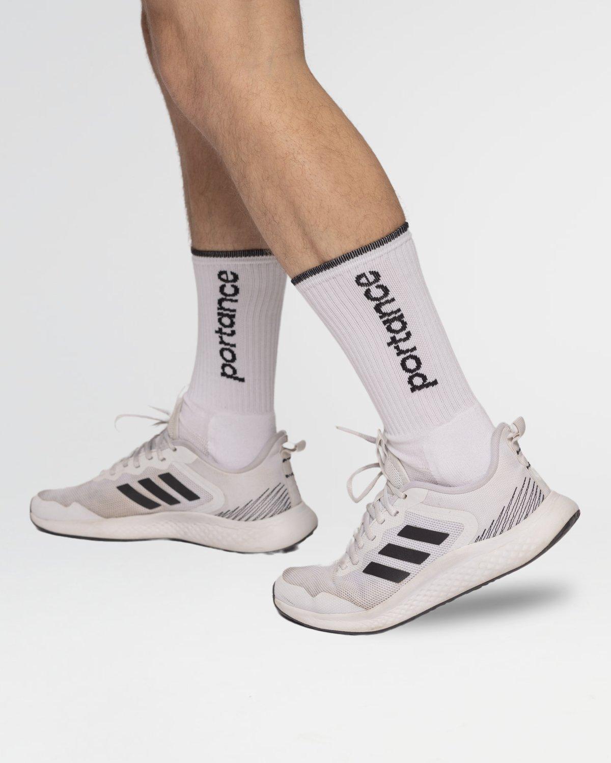 TechSocks White