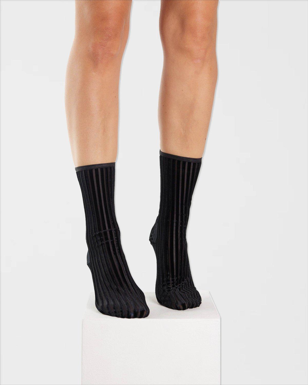 Rib Ankle Socks