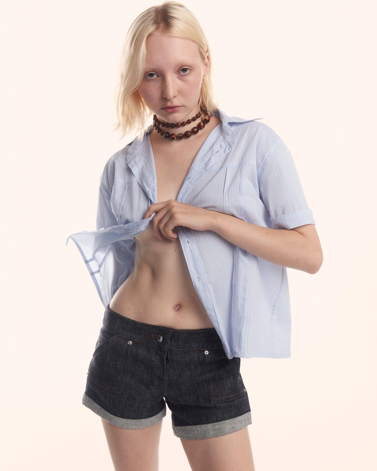 Paseo Striped Cotton Shirt