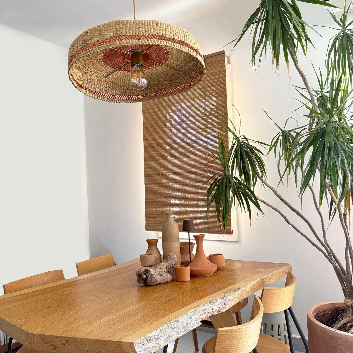 Hatter Pendant Lamp Straw