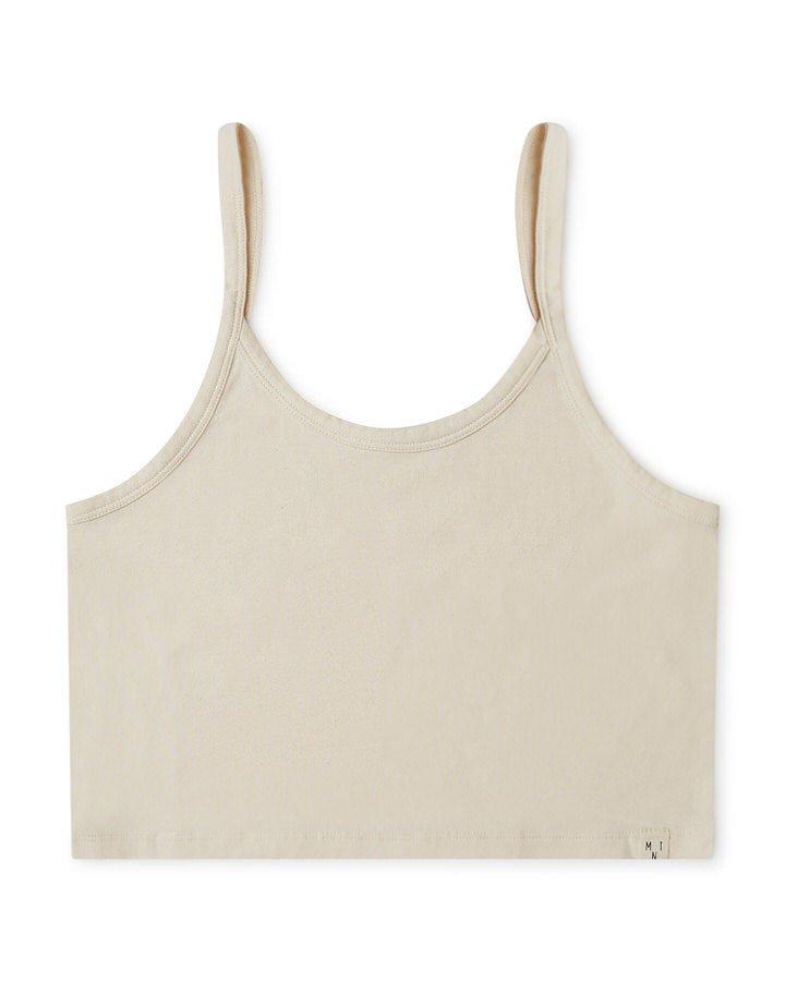 Basic Crop Top Ecru