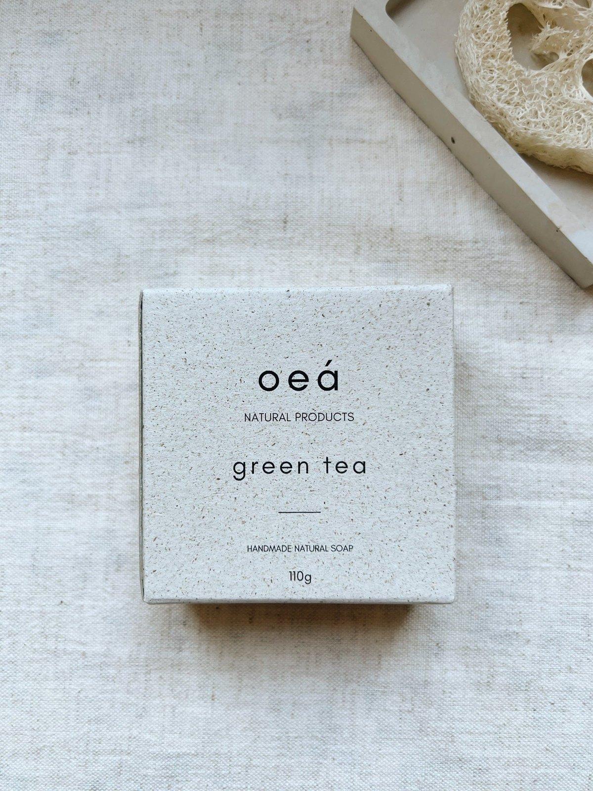 Green Tea Soap with Lemongrass