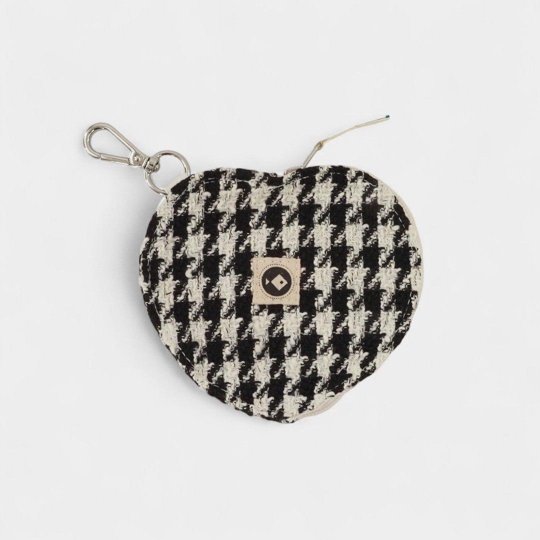In Love Tweed Heart Purse