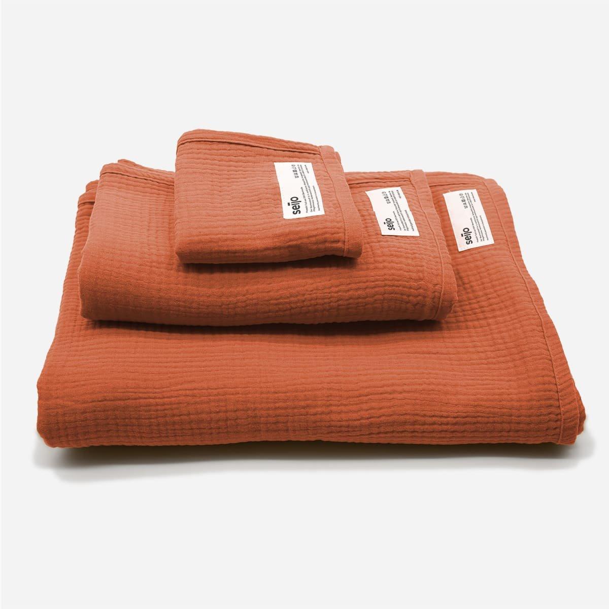 Rust Muslin Cloth