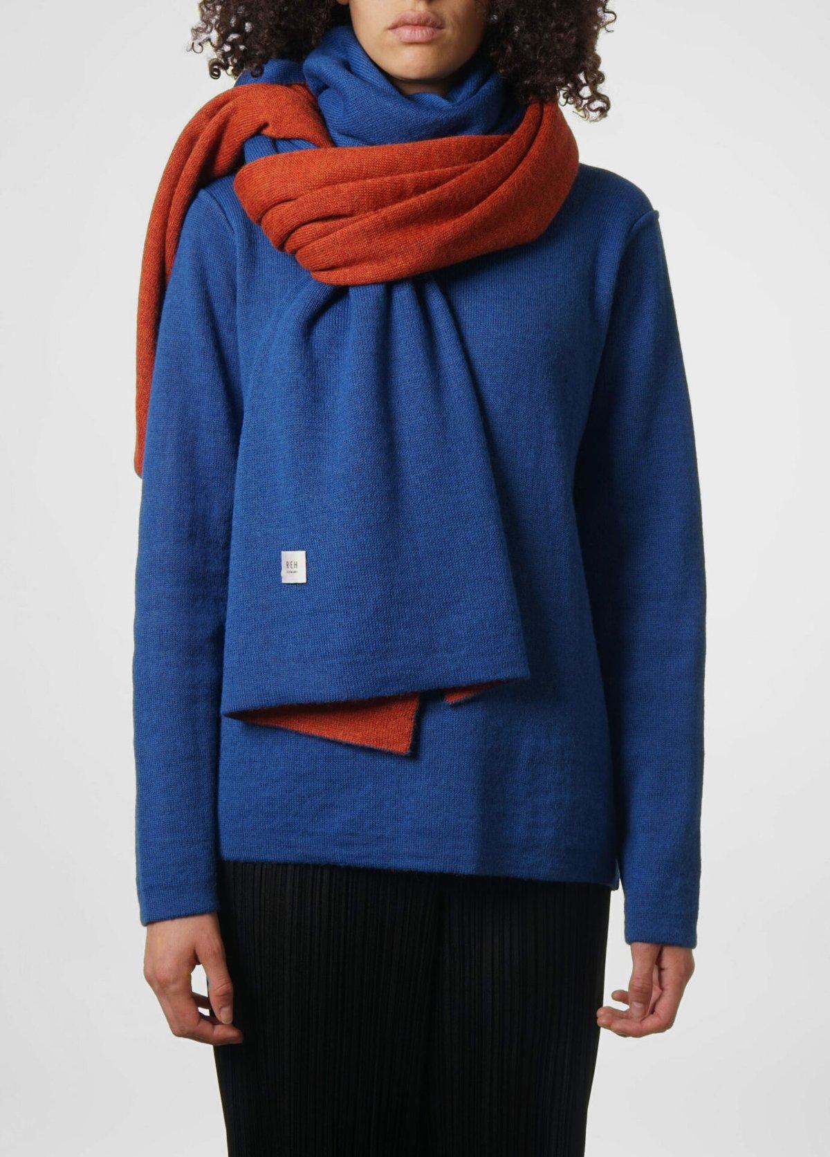 Harrison Reversible Alpaca Scarf