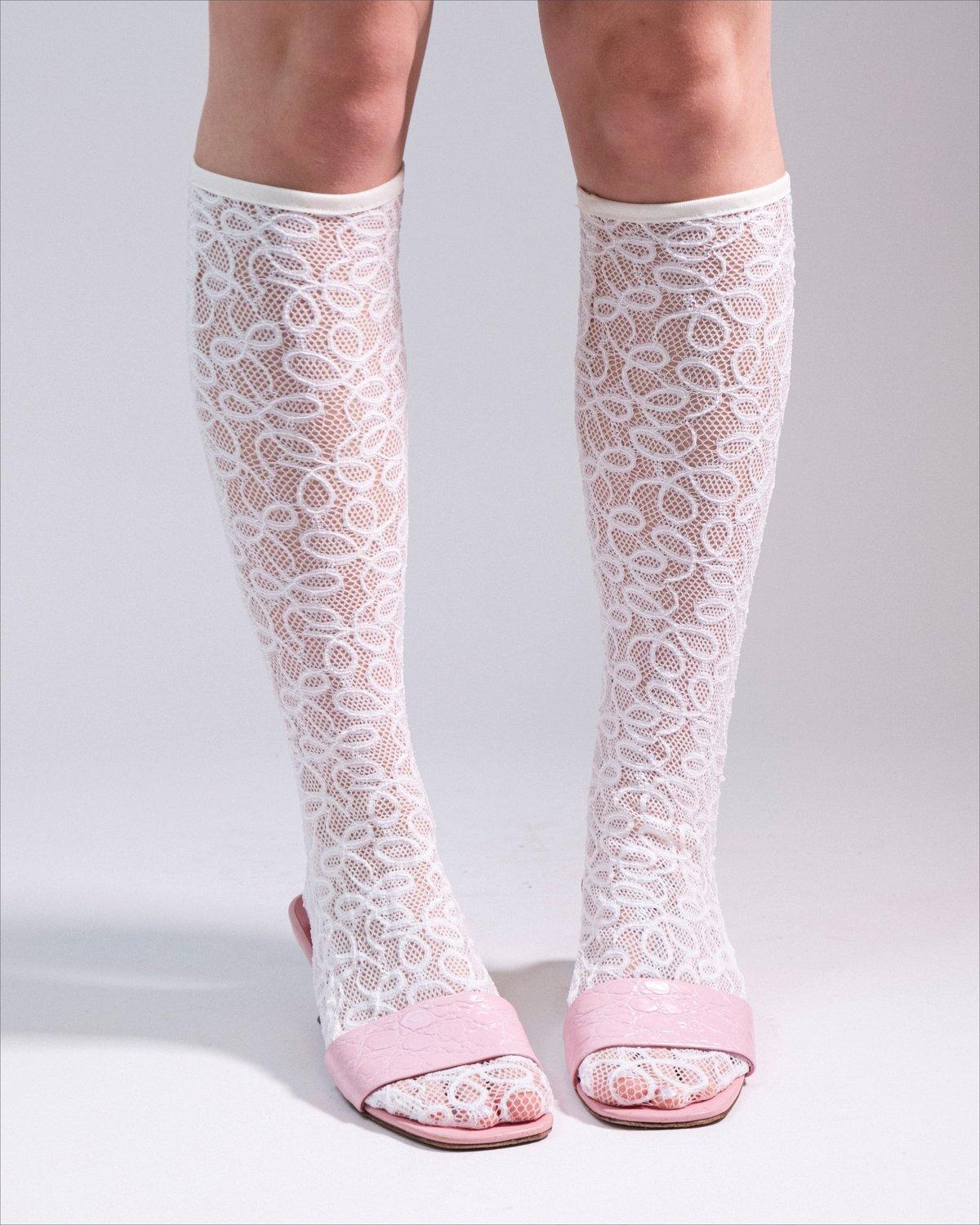 Lace Knee Socks
