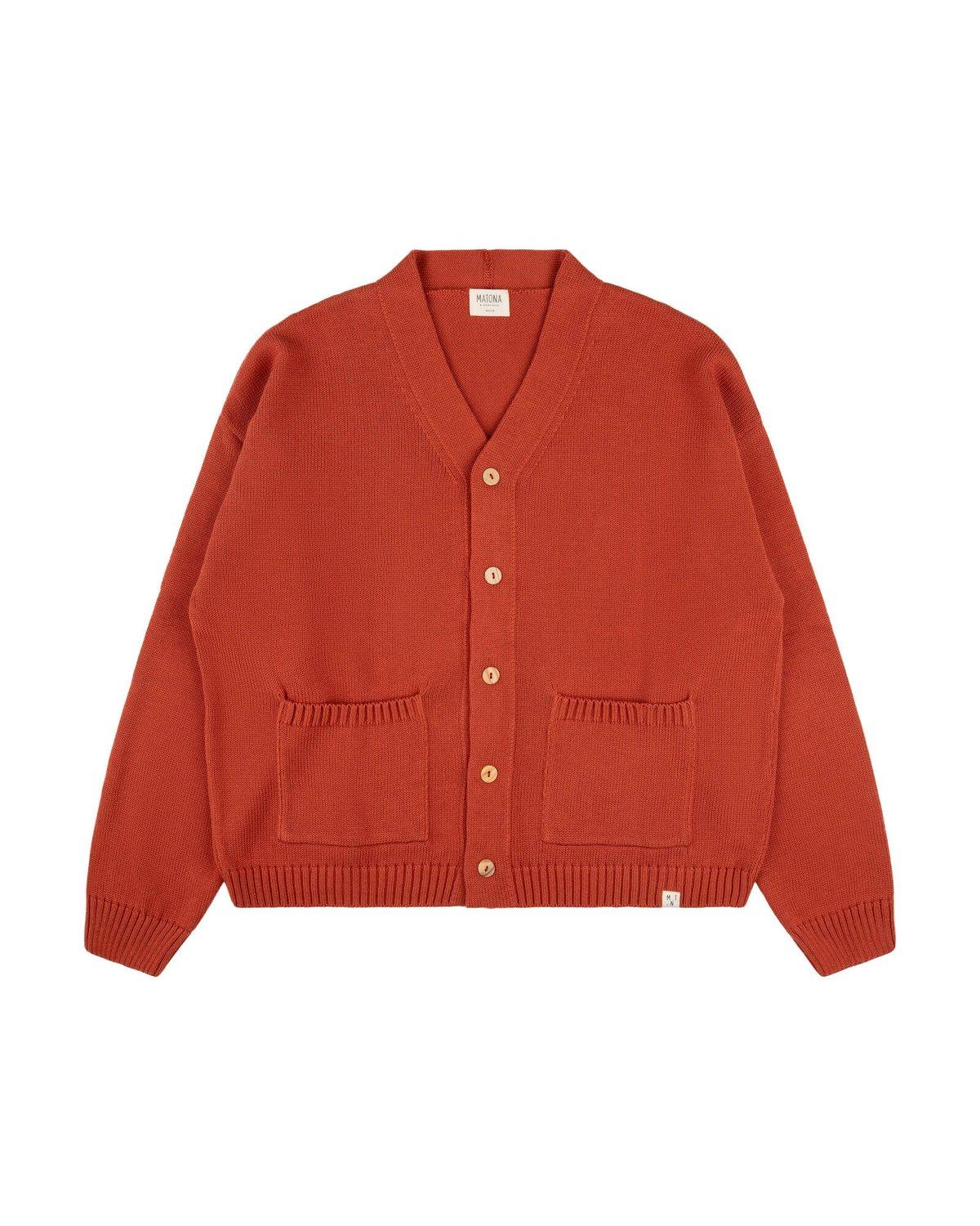 Relaxed Cardigan Magma