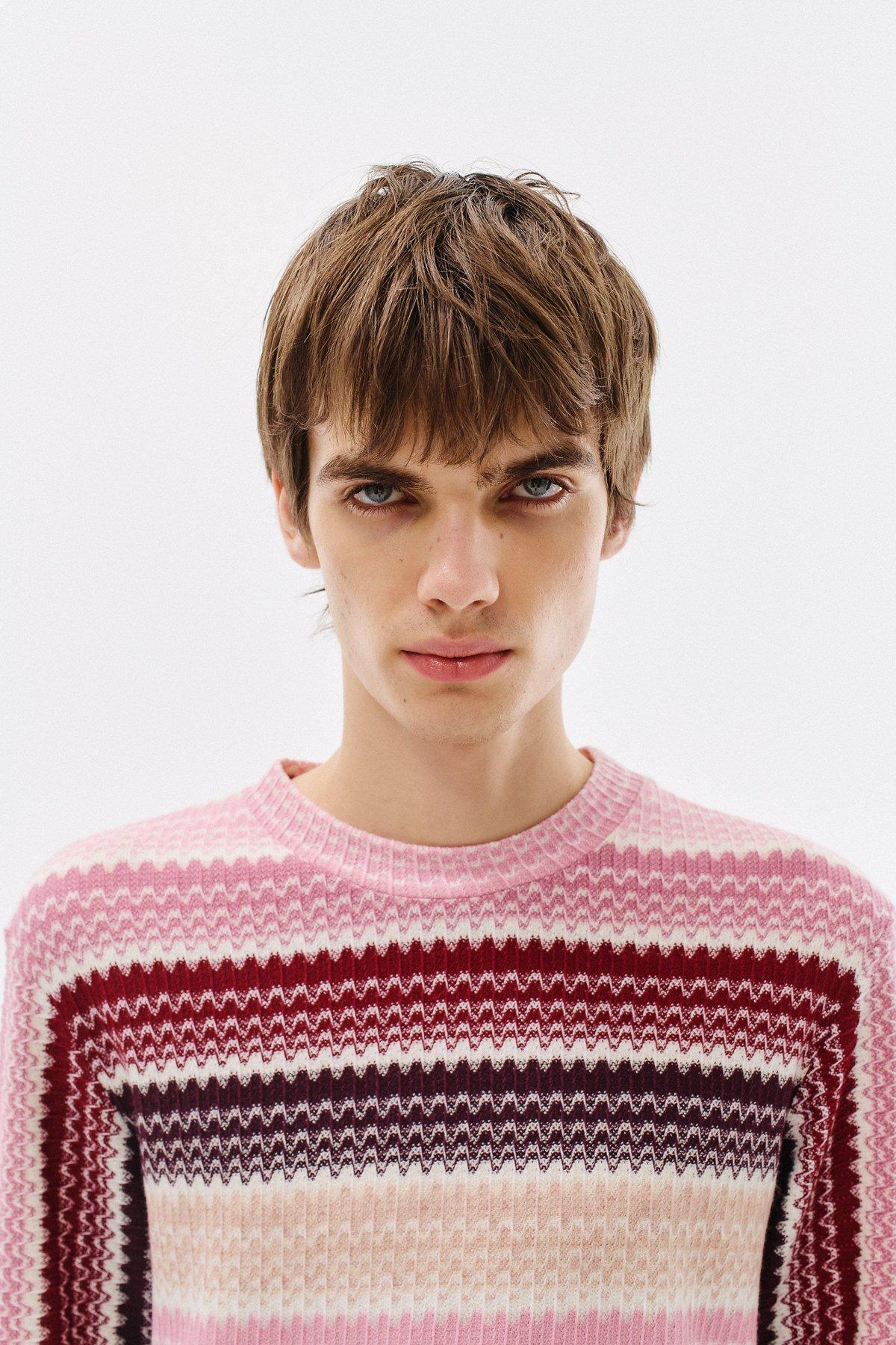 Longsleeve Knited Striped, Multicolor