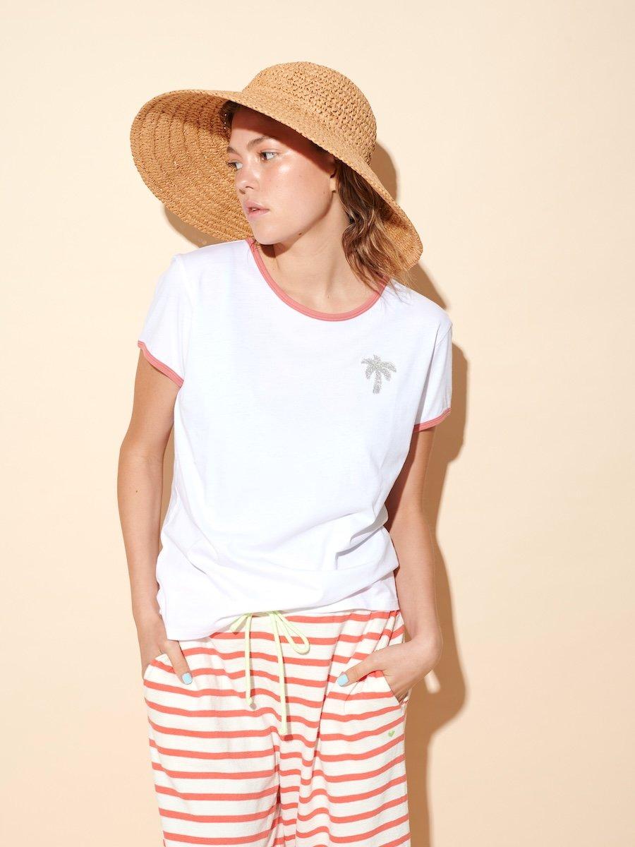 Retro Shirt Lurex Palme