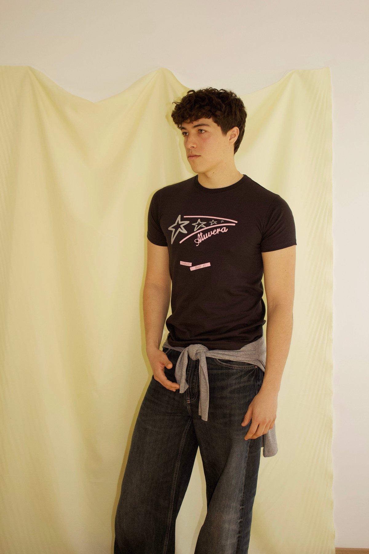 Salut! Tee - Wash Black