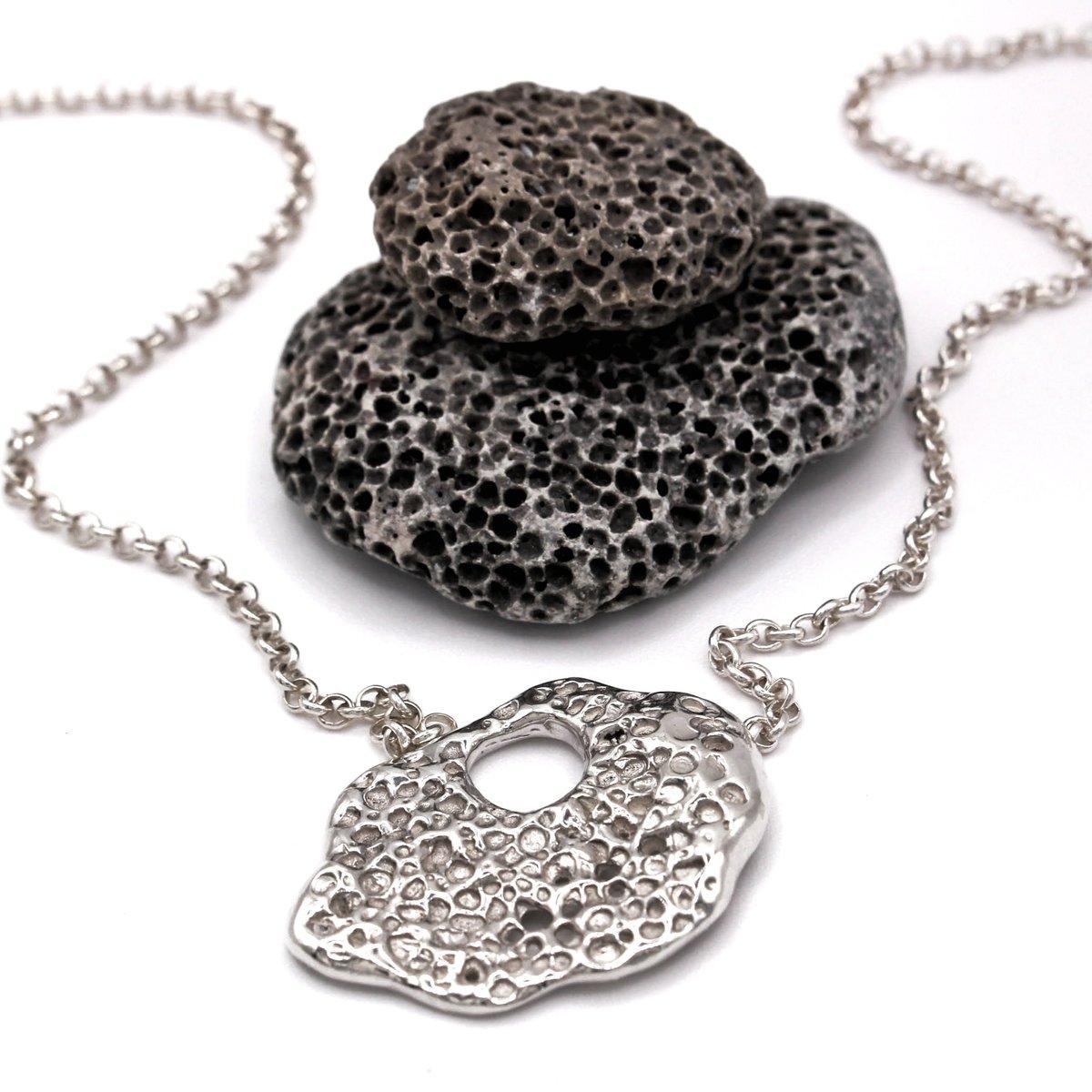 Rastro del Mar Silver Pendant