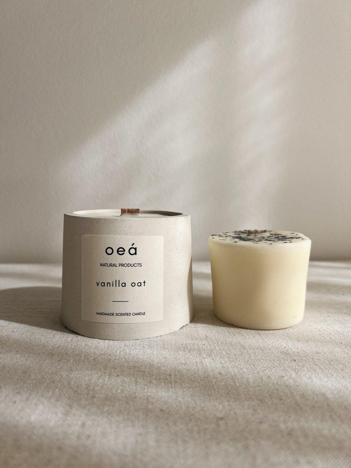 Refill Candle 'Vanilla Oat' 125g