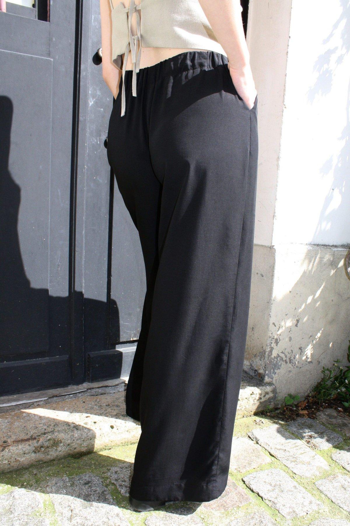 Tencel Elegance Pants Black