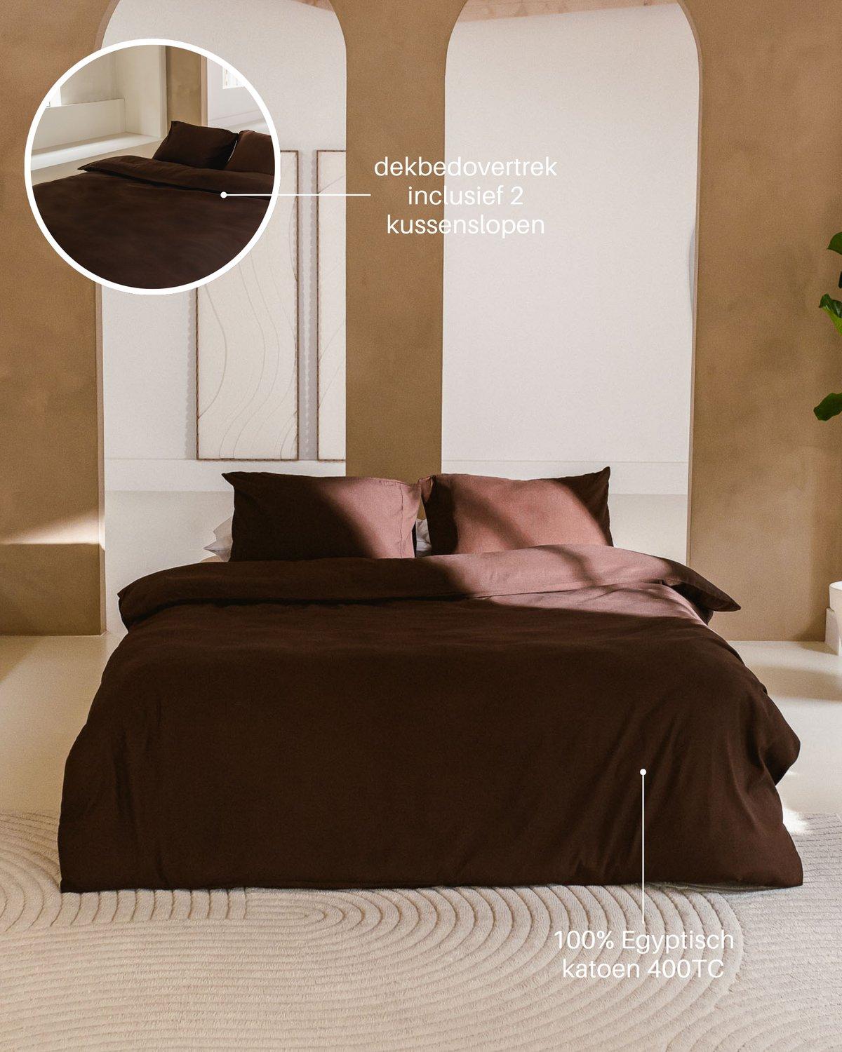 Néarr Duvet Cover Gizeh Brown