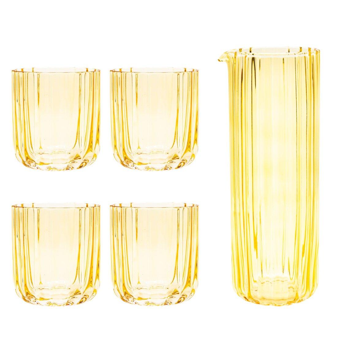 Gaia Set Karaf + 4 Tumbler