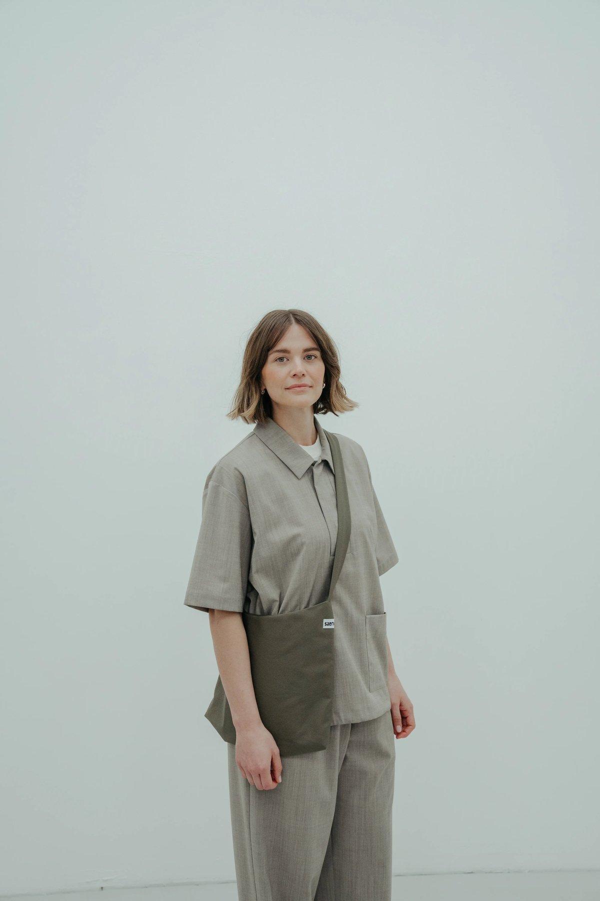 Musette Bag Greyish Green