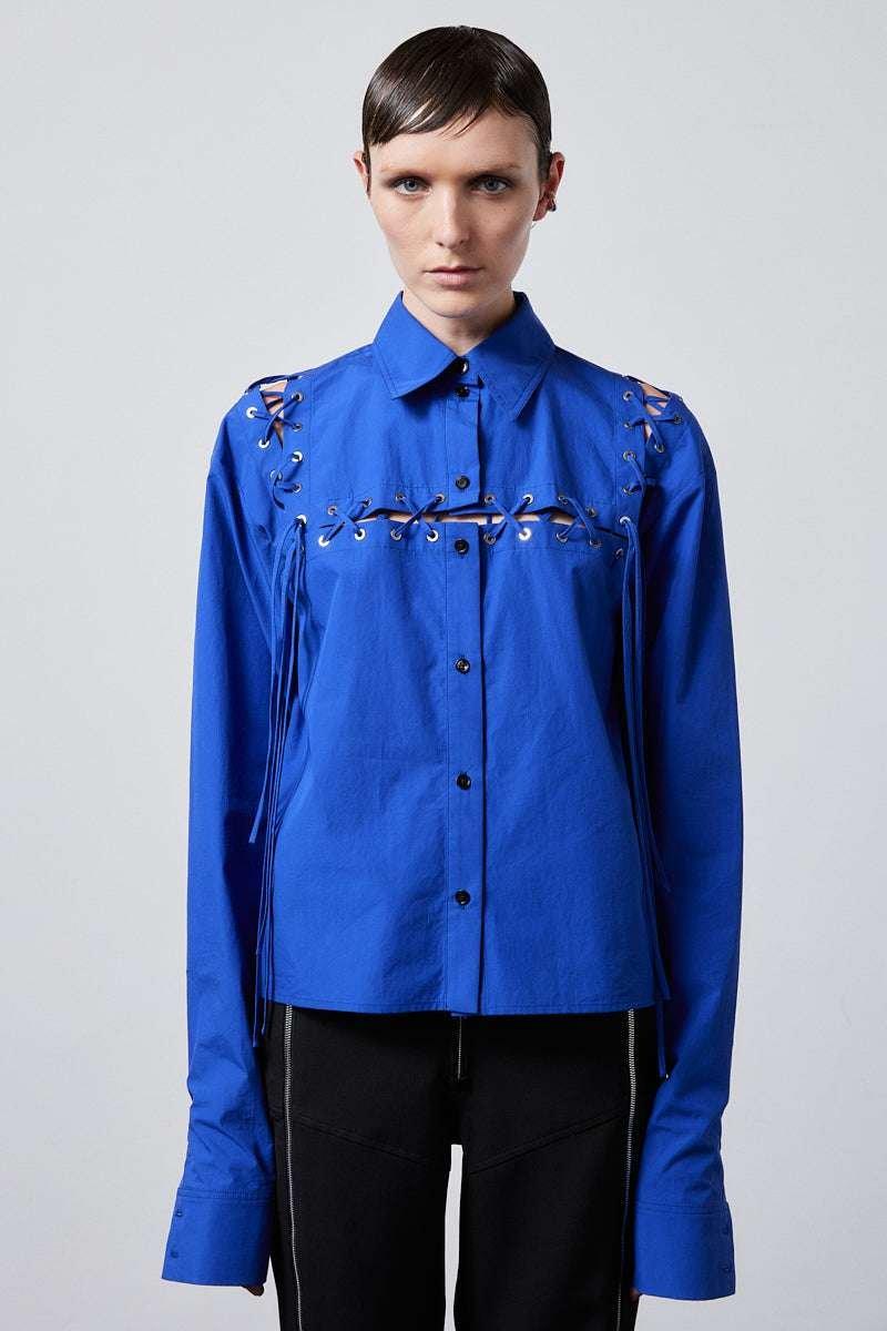 Stitch Shirt Lapis Lazuli