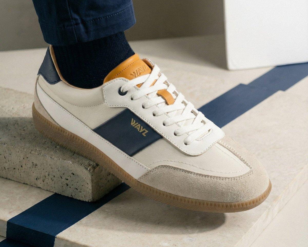 The Spark Sneakers - White Blue