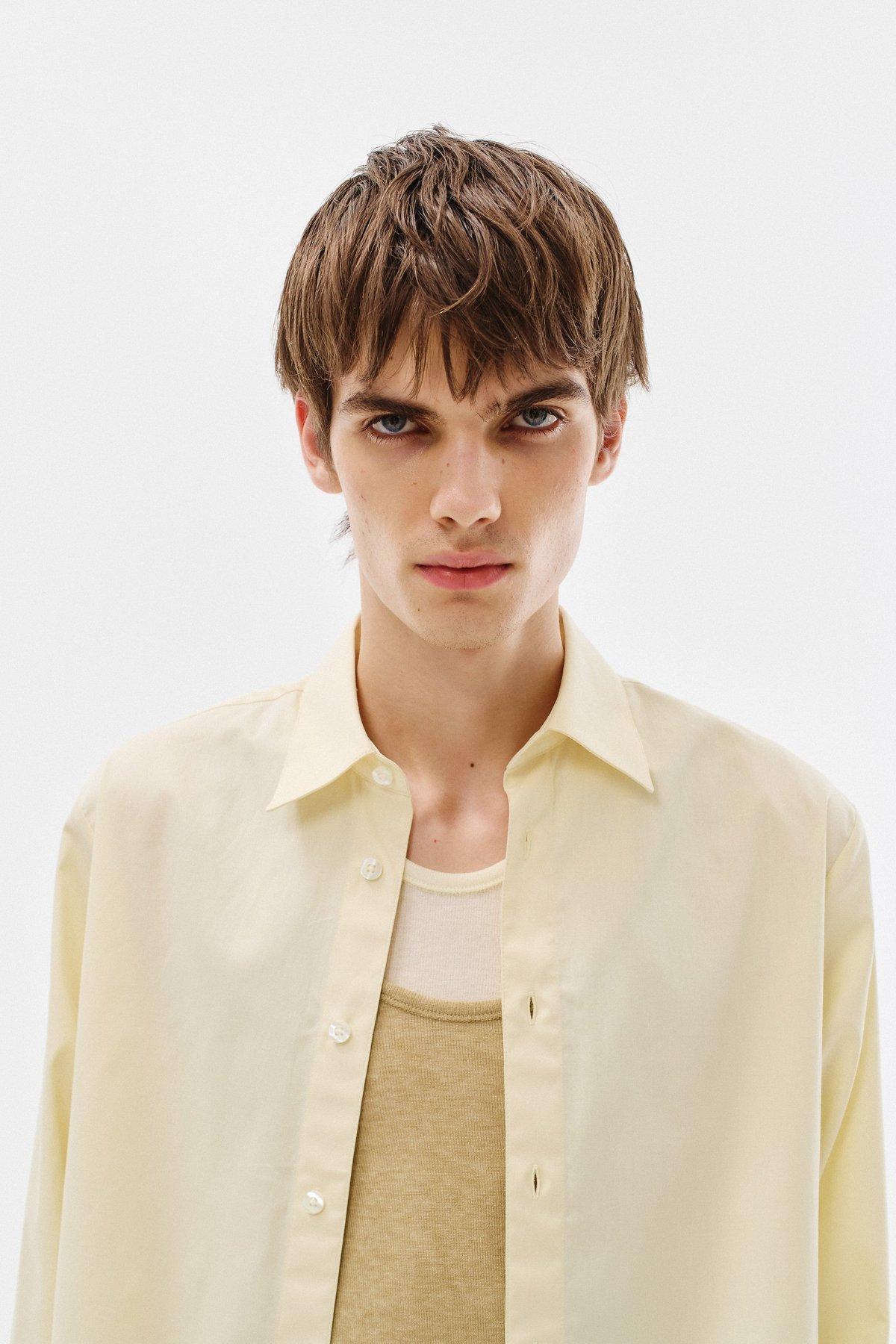 Classic Shirt Cotton, Light Yellow