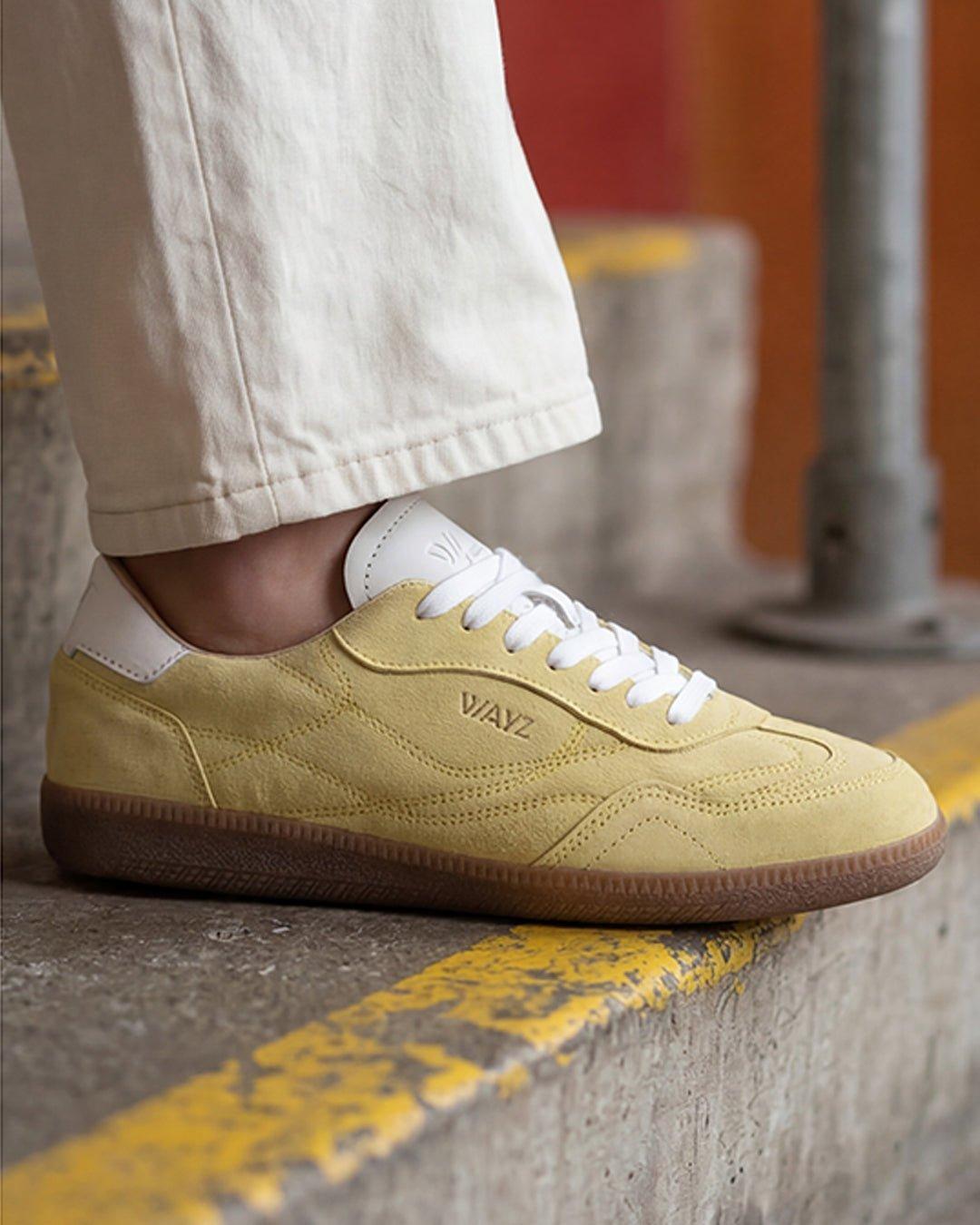 The Verve Sneakers - Pastel Yellow