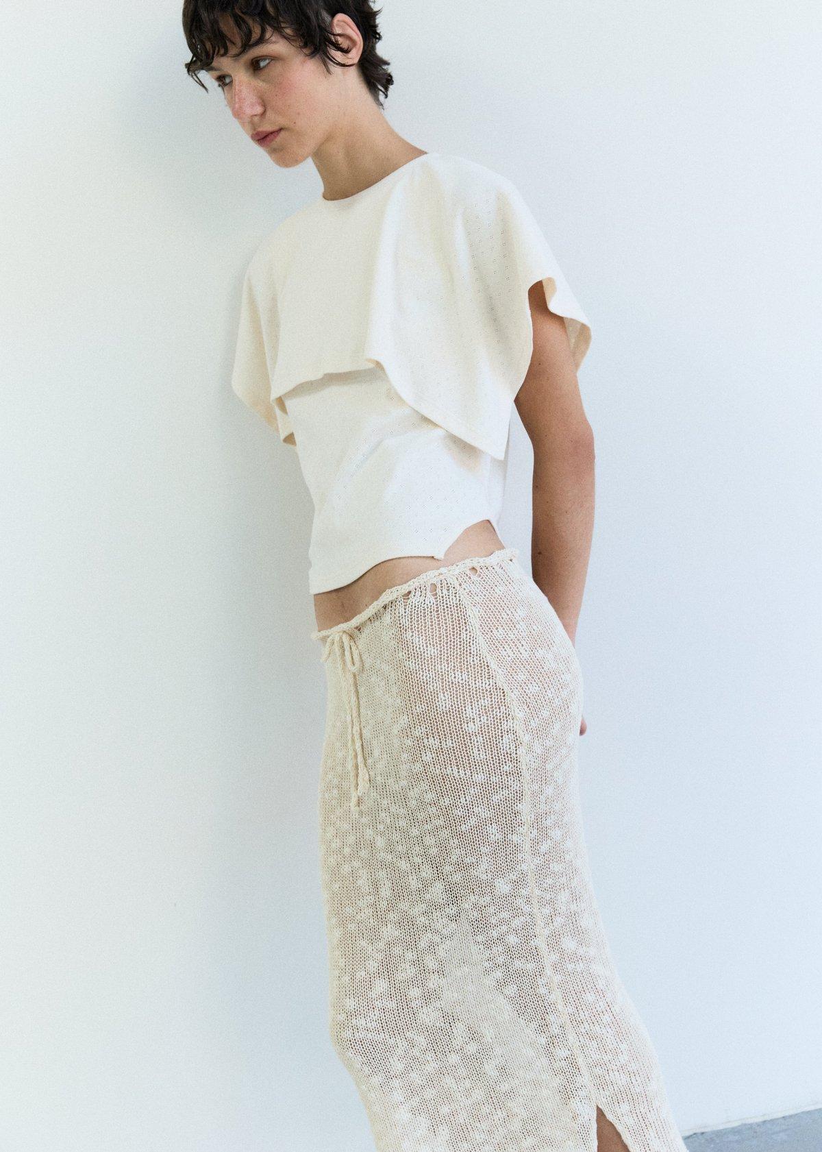 Monica Skirt Cream