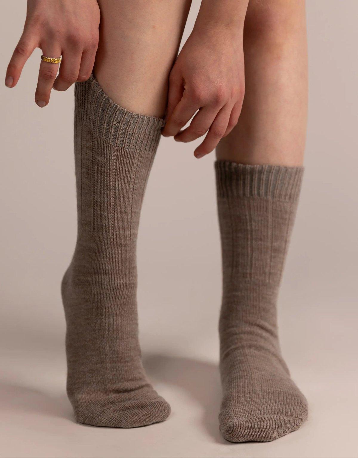 Alpaca Socks Thin Unisex