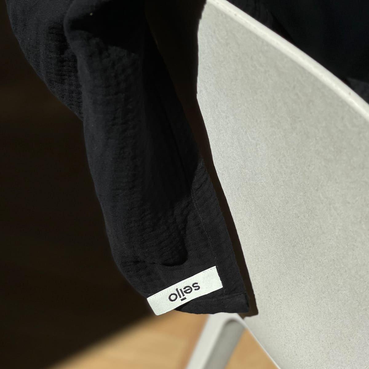 Black Muslin Utility Cloth
