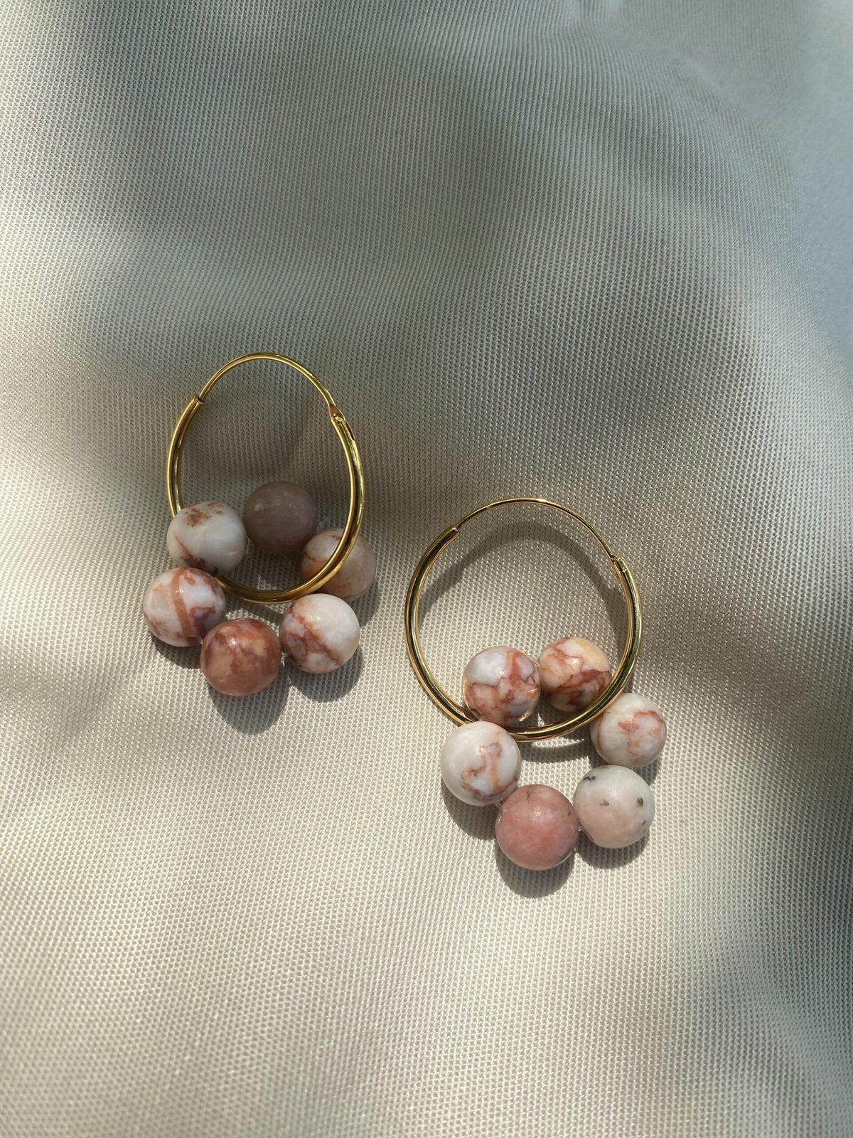 Sunstone Radiance Hoops