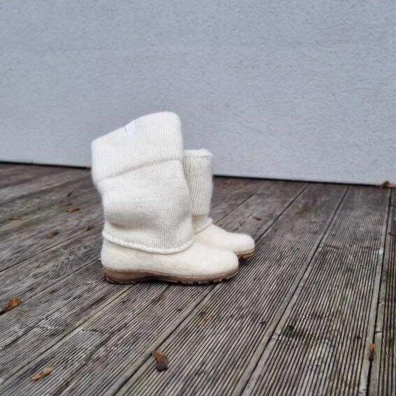 Felted Wool Boots Flavo