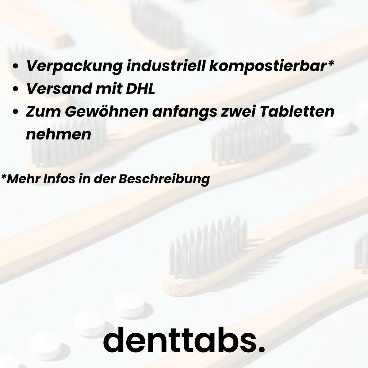 Denttabs Strawberry With Fluoride