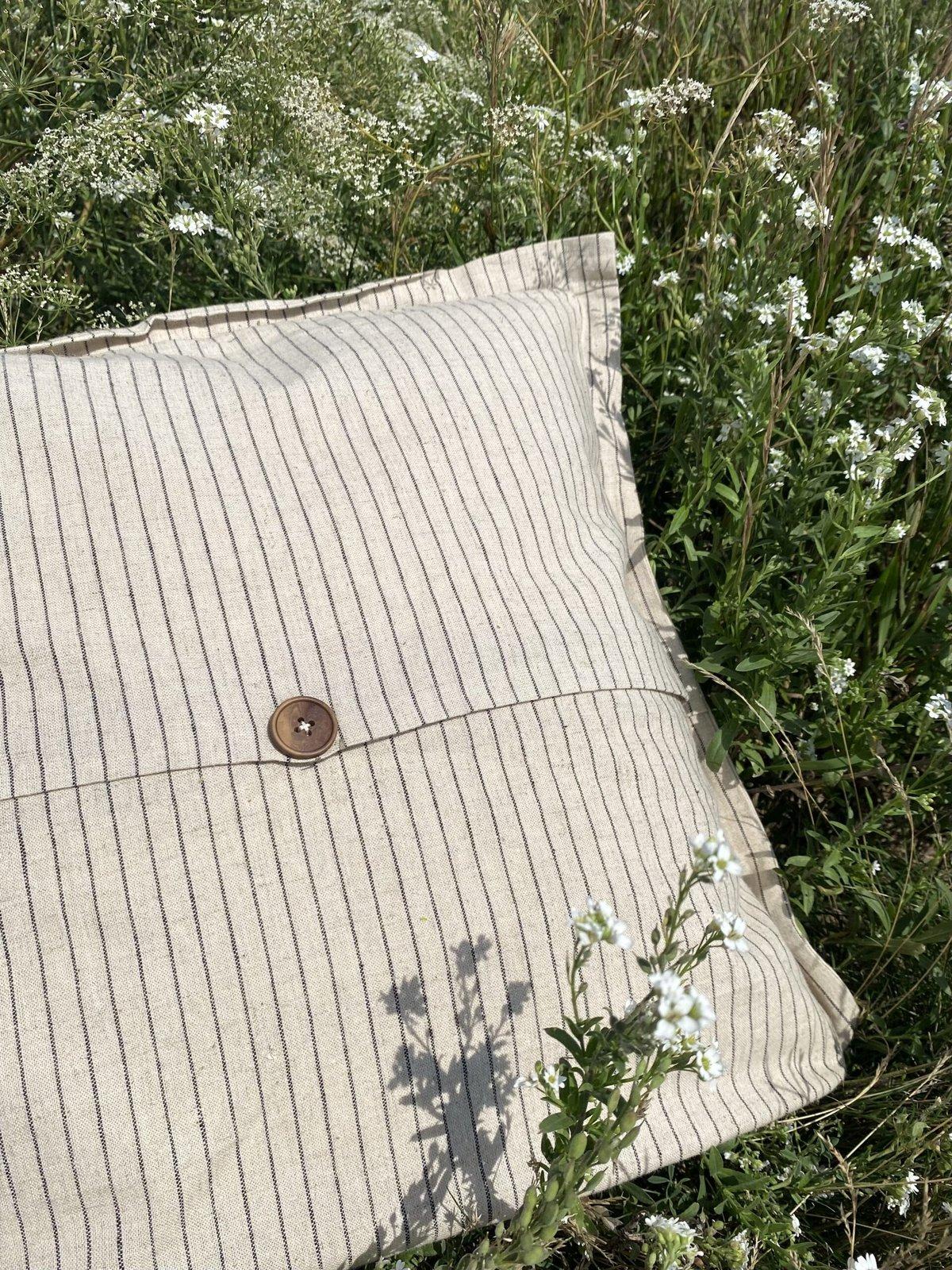 EcoSoft Striped Pillowcase