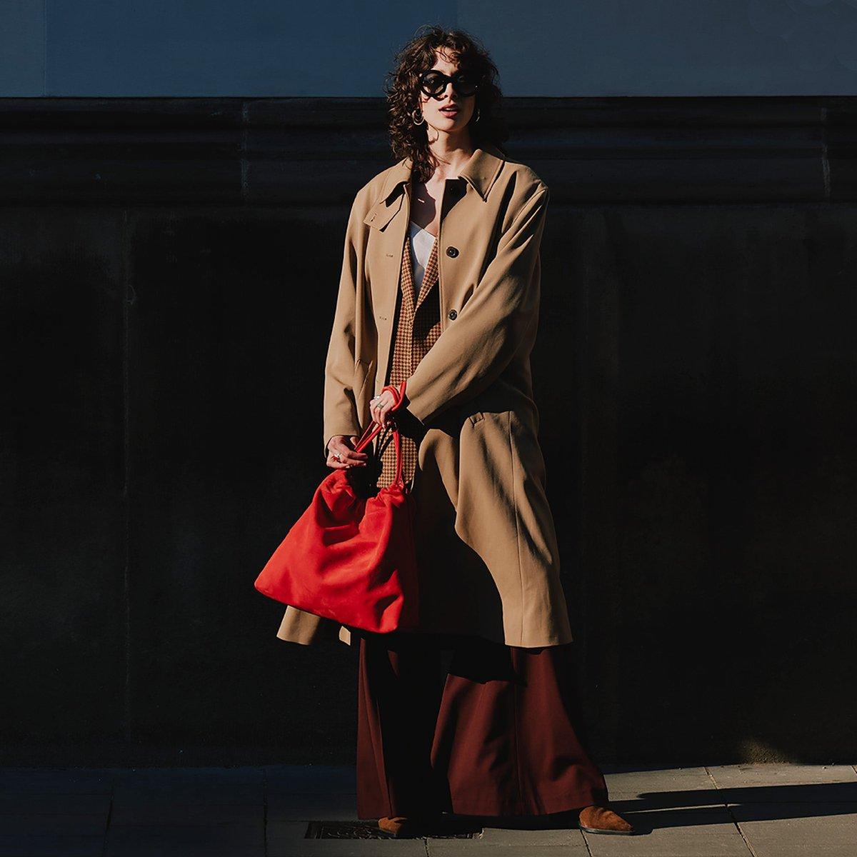 Alula Suede Shopping Bag