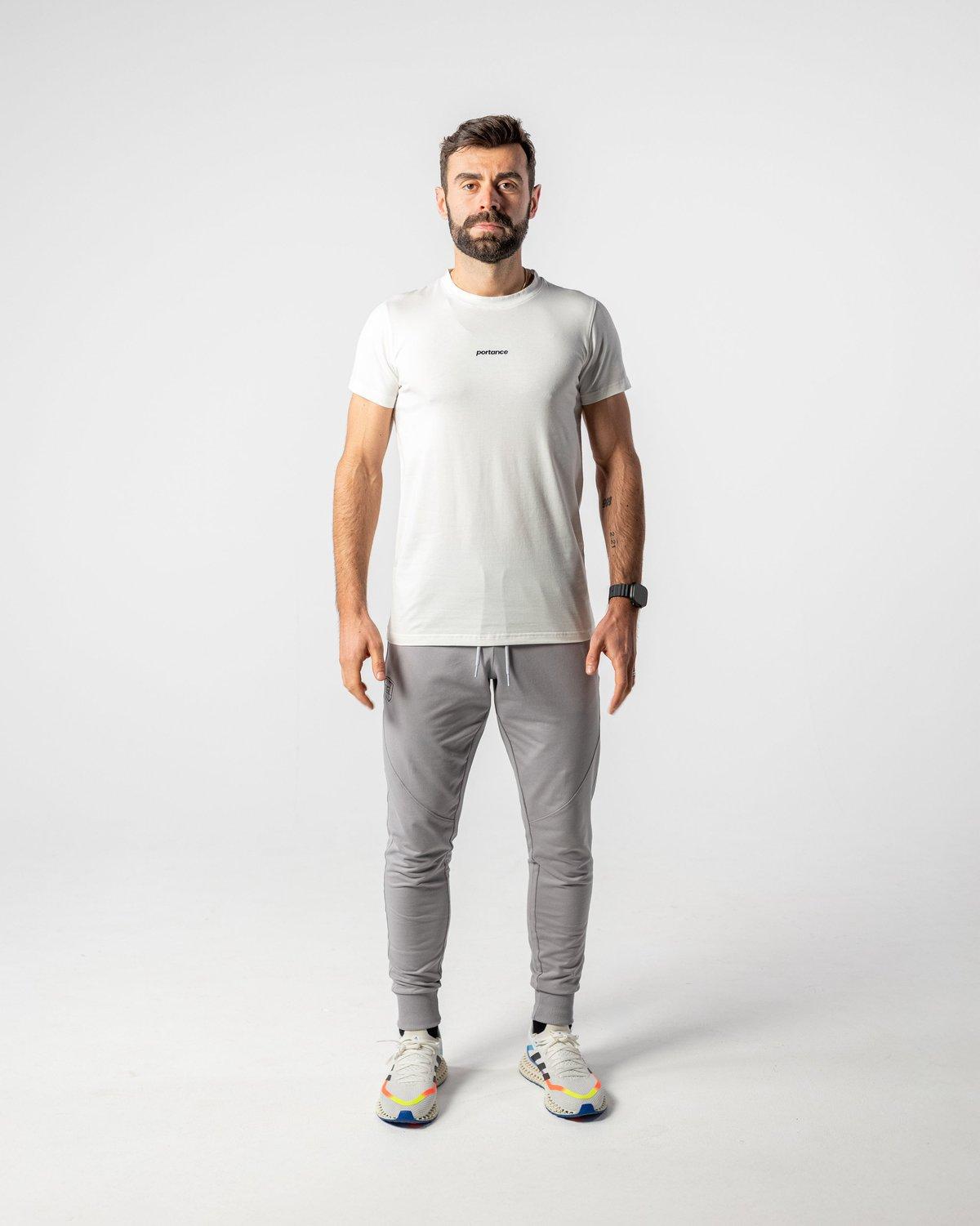Pima Cotton Tee Straight White